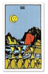 Ocho de Copas tarot card
